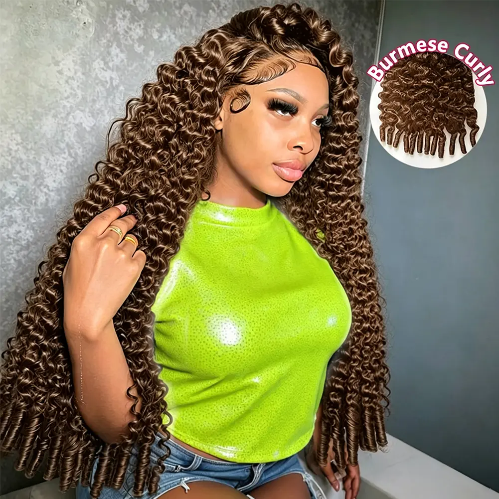 13x6 Chocolate Brown Wig