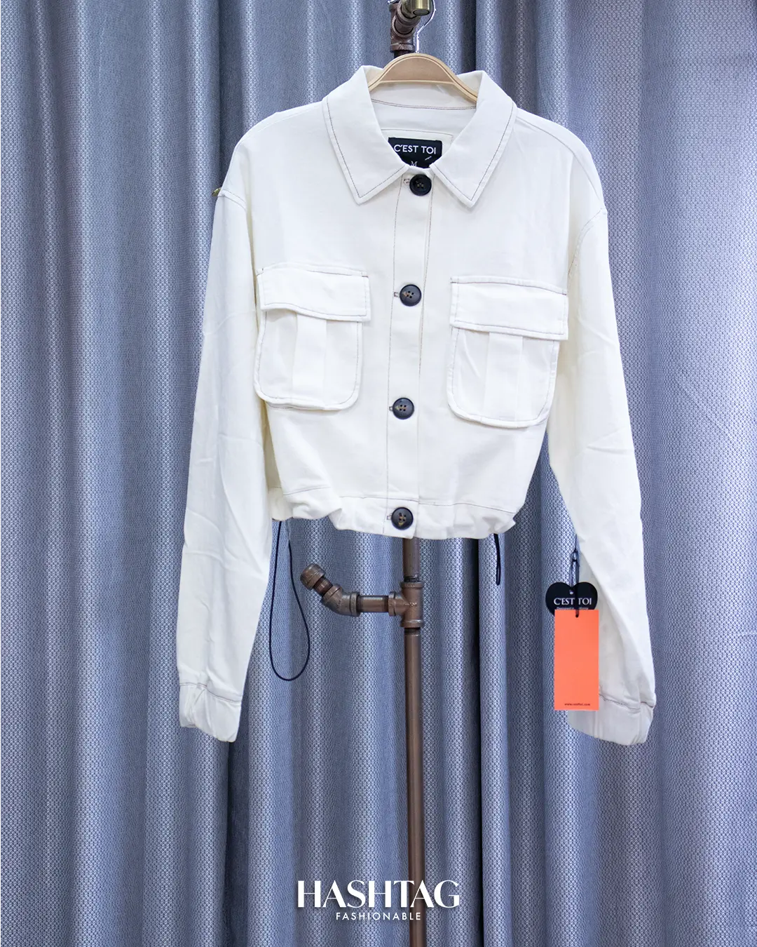 Lino White Jacket