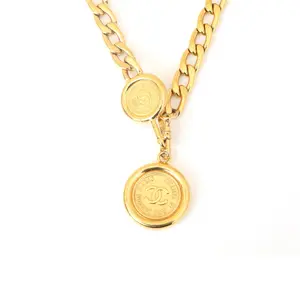 Pre-owned Chanel golden belt