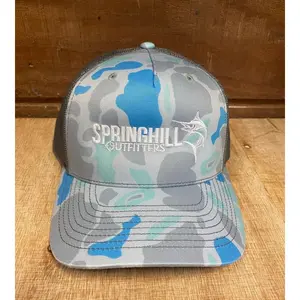 Springhill Outfitters Embroidered Marlin 5 Panel Hat