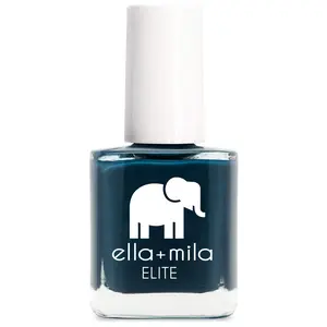 Mediterranean Mist Nail Polish – Deep Blue-Green Shade, Quick-Dry Formula, 13.3 ml (0.45 fl oz), Smooth Finish