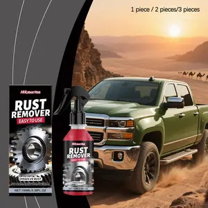 Rust Remover Spray (100ML/100ML*2/100ML*3), Gentle Metal Rust Cleaning, Car Part Shine Care, Rust Removal Polishing, Easy Dirt Removal Brightening