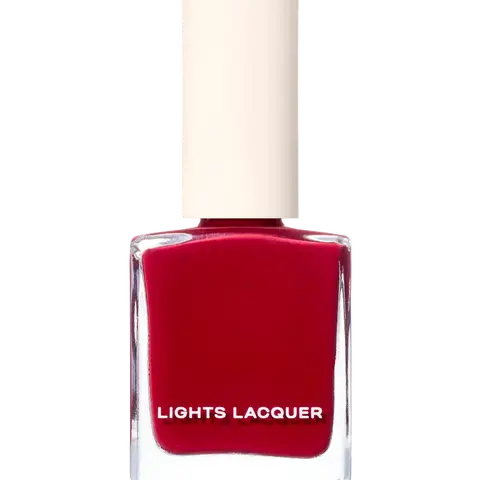 As If! - candy apple red creme nail polish