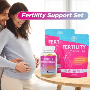 Aromlife Natural Herbal Try to Conceive Set for  Women Balance Hormone, Women Improve TTC Wellness Fertility Tea Set, Herbal Balance Tea Set Support Menstrual Cycle & Womb Warm