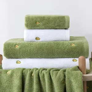 Avocado Microfiber Face Towel – Soft Absorbent Cotton Wash Towel (75x35cm)