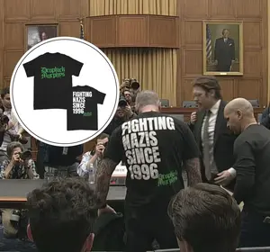 Dropkick Murphys T Shirt Print on Front & Back Fighting Nazis Since 1996 Flogging Molly The Rumjacks Unisex Heavy Cotton T Shirt