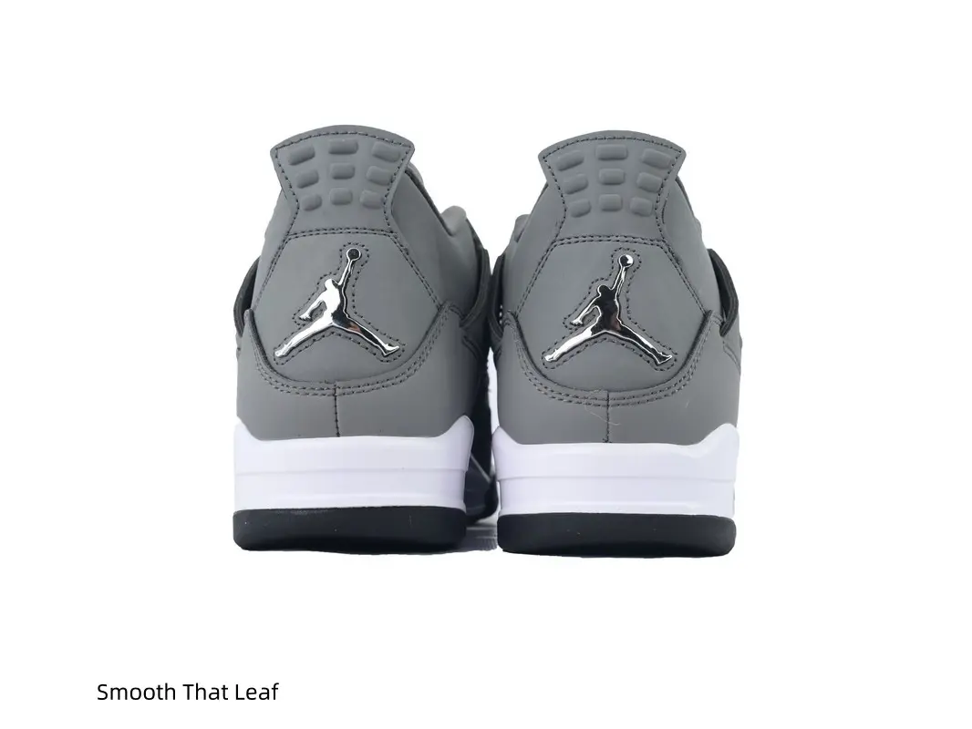 Cool Grey Leather Mid Top Basketball Sneakers, Hollow Side Support Frame, Grid Mesh, White Midsole With Air Window, Black Toe Outsole, Minimalist Street Shoes#MidTopSneakers #BasketballShoes #NeutralSneakers