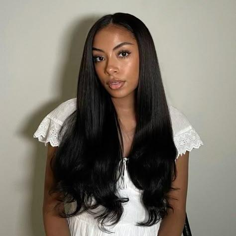 Wavymy Budget Fridendly Brazilian Virgin 100% Human Hair Bundles Yaki Straight Quick Weave Sew In/Glue In Viral Hair Bundles Natural Color