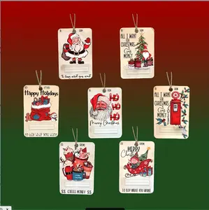 Cute Money Holder Christmas Ornament Decorative Tree Money Holder Festive Decor Versatile Use Ideal Gift Easy to Use bulb pendant double-sided foil gift wrap