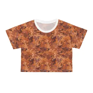 Copper #2 Camo Crop Tee