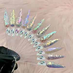 SDT  Iridescent Glitter Acrylic Collection for Dipping and Sculpting