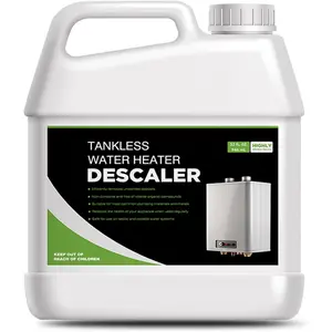 Tankless Water Heater Descaler - Quart (32 oz) Premium Descaler for Tankless Water Heater Systems, Restores Heating Efficiency, Easy Use