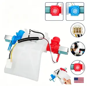 W10144820 Washer Water Inlet Valve, Compatible with Whirlpool Kenmore Maytag Roper, Replaces AP6015761 PS11749042, High-Quality, Fixes Washer Overflow & Noisy Operation