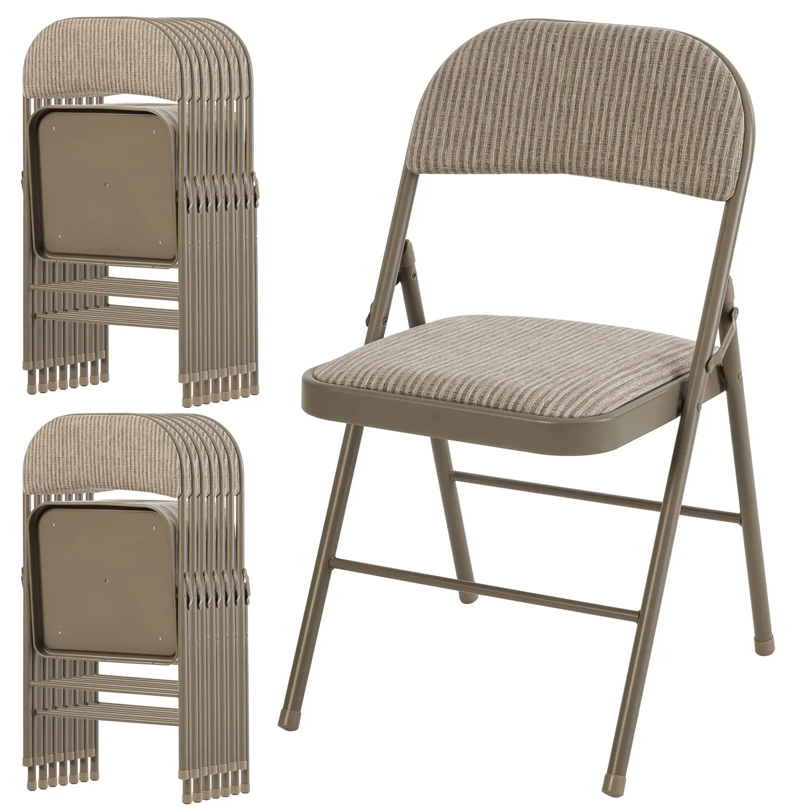 Folding Chairs Set, Foam Padding, Comfortable Padded Seats With Ergonomic Design,Compact Foldable Design For Space Saving Storage Folding Chairs Set, Foam Padding, Comfortable Padded Seats With Ergonomic Design,Compact Foldable Design For Space Saving Storage