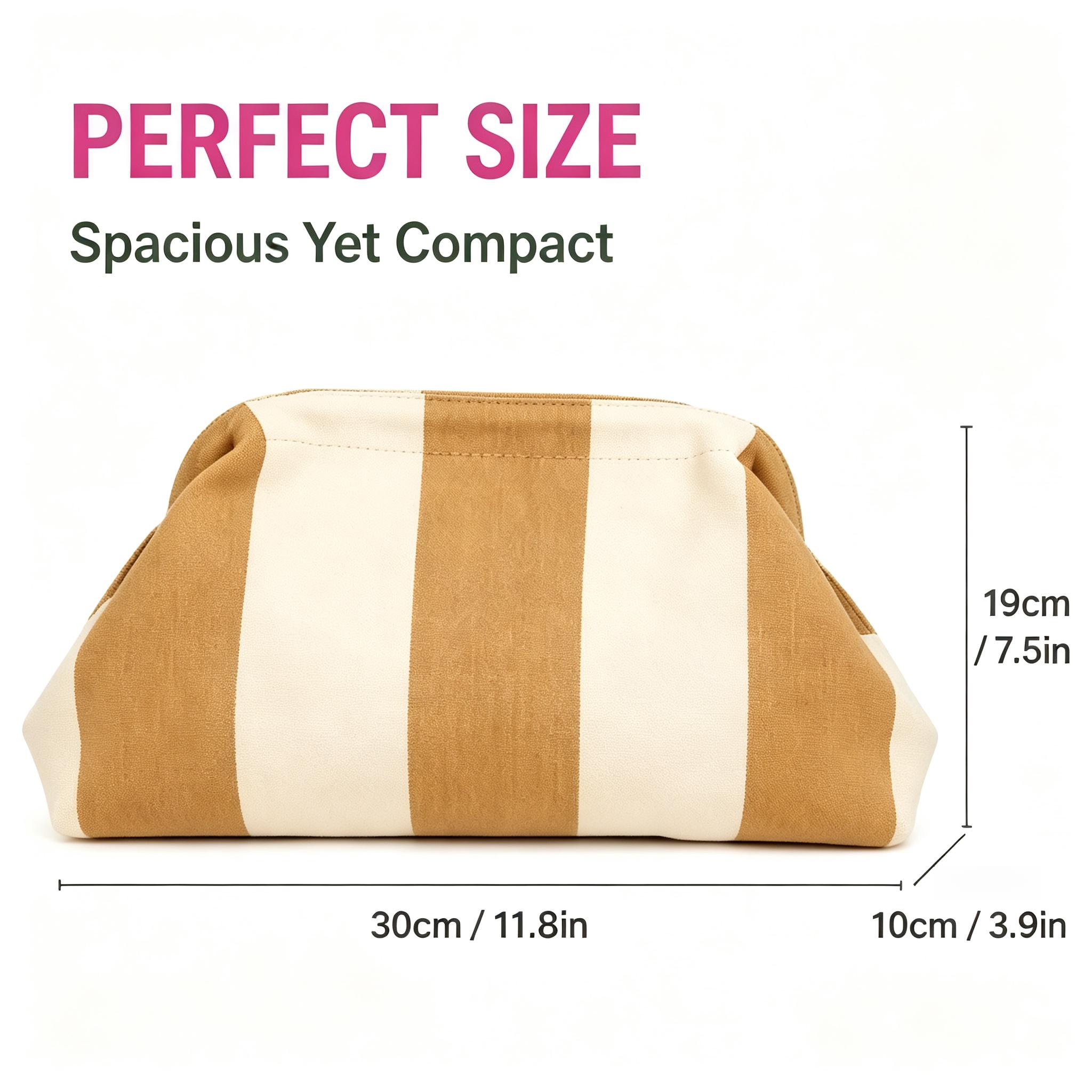 Women's Color-Block Handheld Bag, Vintage Stripe/Houndstooth/Wavy/Triangle Pattern Underarm Purse, Portable Everyday Storage Handbag, Casual Chic Accessory for Daily Dates and Stylish Outfits Women's Color-Block Handheld Bag, Vintage Stripe/Houndstooth/Wavy/Triangle Pattern Underarm Purse, Portable Everyday Storage Handbag, Casual Chic Accessory for Daily Dates and Stylish Outfits