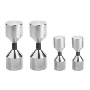 4 count Flange Two Hole Pins, 1-1/8 Two Hole Alignment Pins & 1-5/8 Two Hole Alignment Pins, Stainless Steel