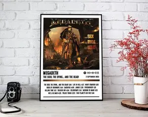 Megadeth Poster Print | The Sick, The Dying… And The Dead! Album Poster | Music Poster | Album Cover Poster | Wall Decor | Music Gift