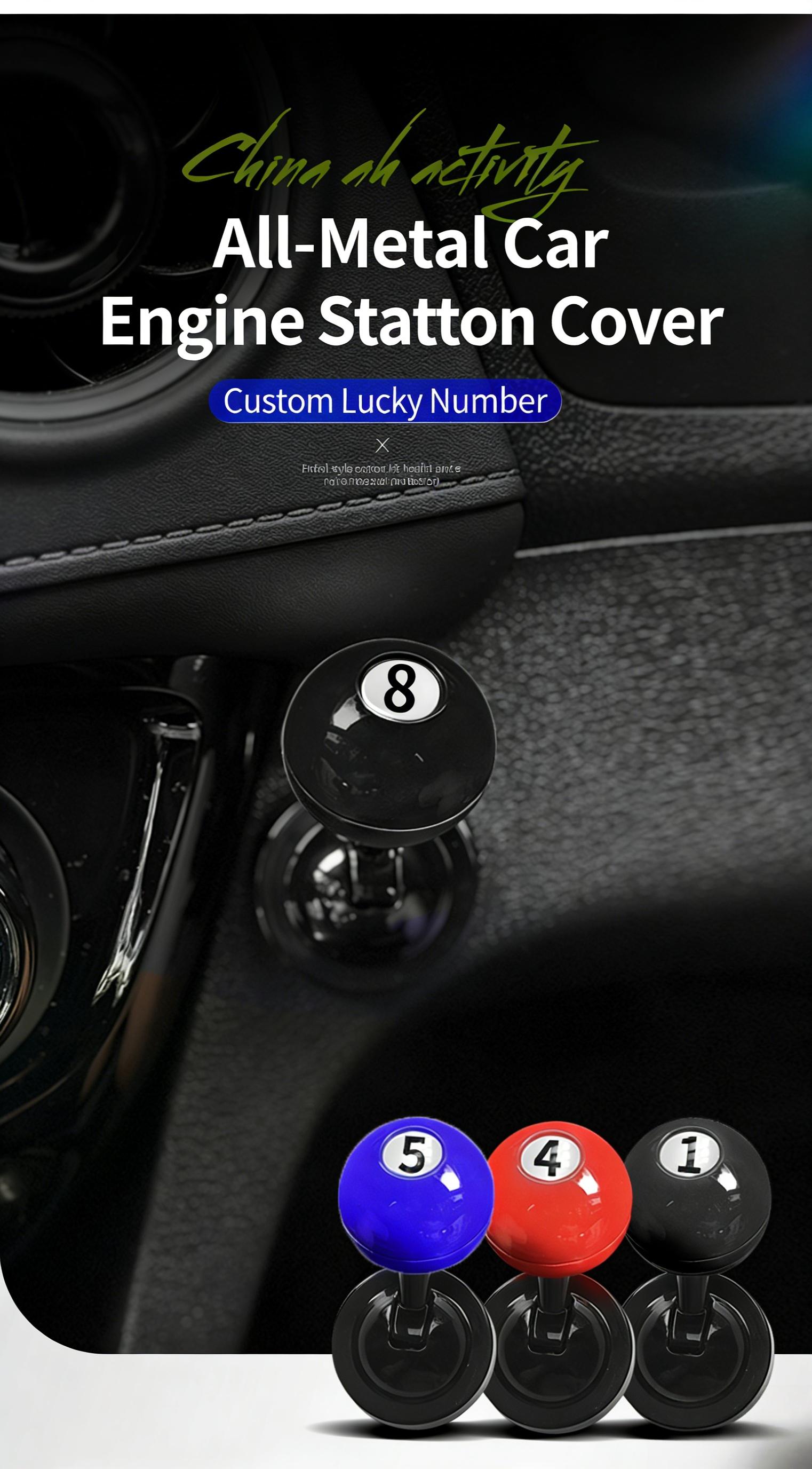 One-Click Start Rocker Modification, Fun Car Engine Start Lever Stick, Easy Installation Car Interior Decor Accessory, Universal Car Start Button Decor Gadget for Car Enthusiasts & Styling Lovers