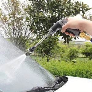1pc Portable High Pressure Water Gun, Car Washer Garden Watering Hose Water , Home
