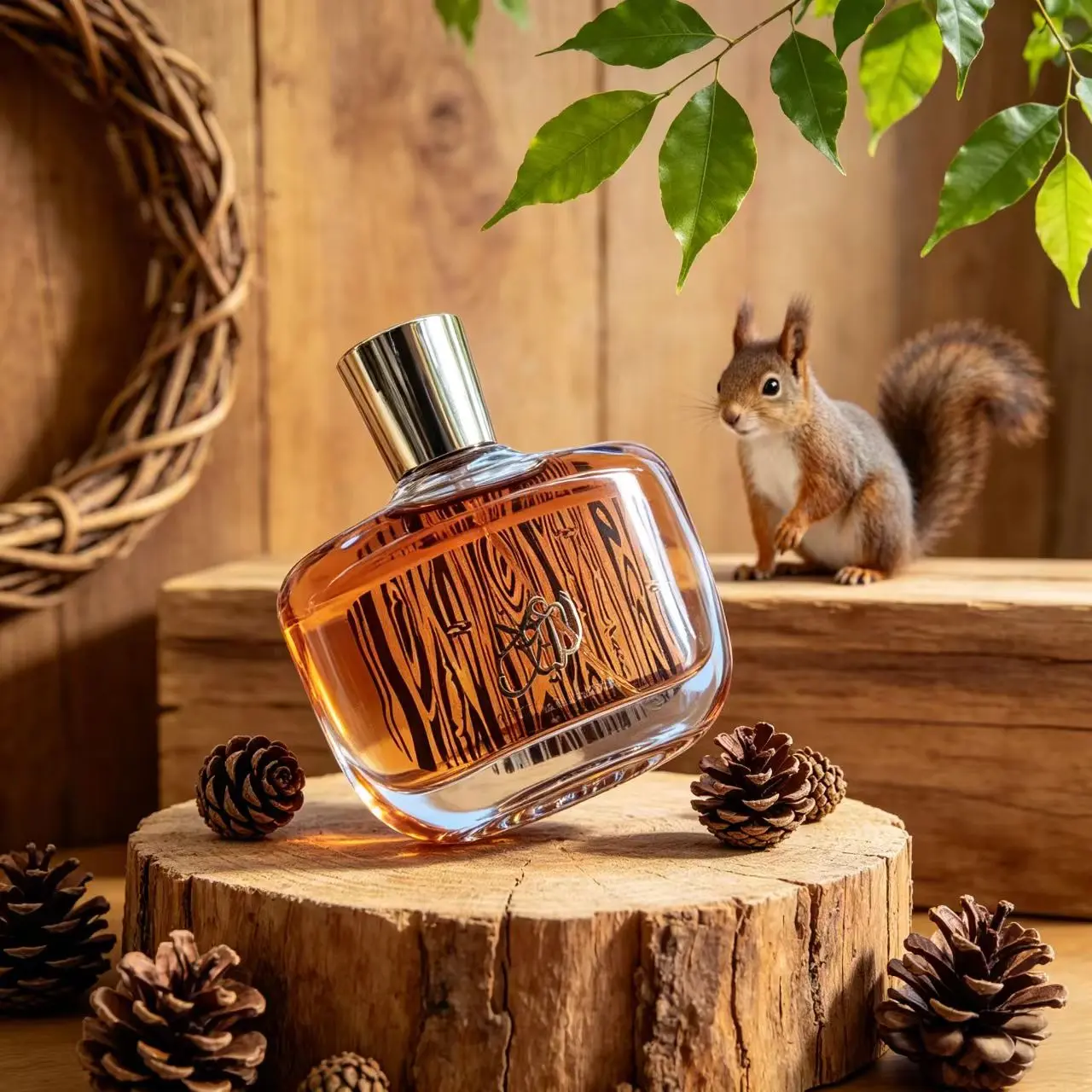 Women's Natural Wooden Fragrance Gift Set - Ideal for Birthday, Anniversary Gifting to Female Loved Ones Who Prefer Natural Scents