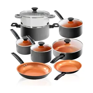 Gotham Steel Pro Premier 13 Piece Nonstick Cookware Set