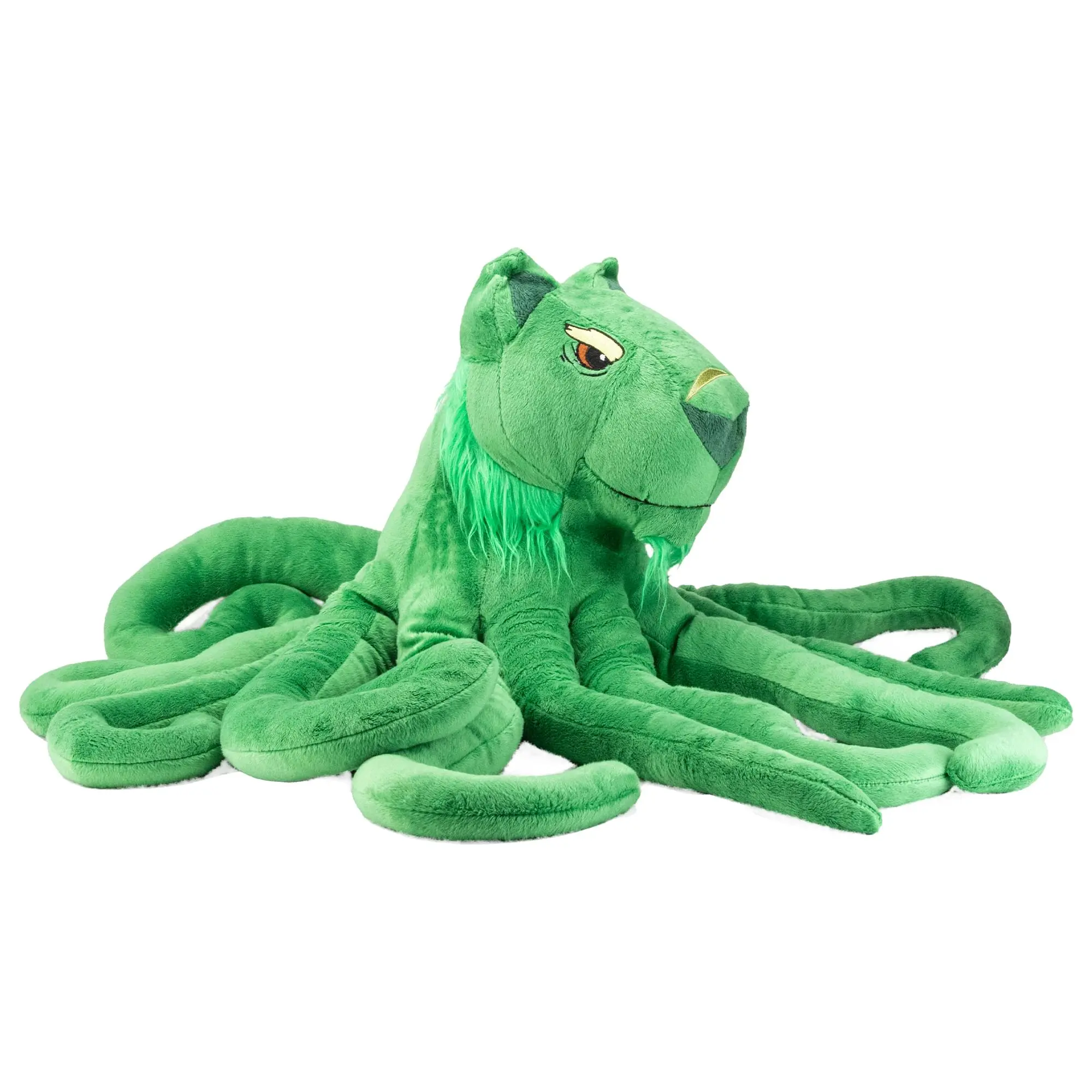 Tentacle Kitty Series Cat Guru Soft Plush Collectible, Soft Cuddly Gift, Cute Collectibles, 28-In Plushie Love Stuffed Toy for Collectors, Anime Furry Character Stuffed Toys