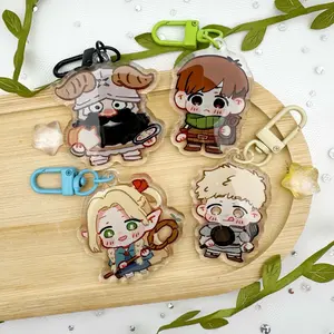 Dungeon Food Anime Acrylic Keychain