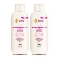 Watermelon + Peony Nourishing Body Wash 2-Pack