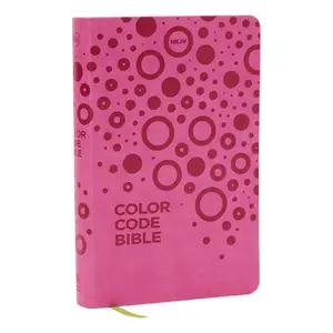 NKJV, Color Code Bible for Kids, Pink Leathersoft, Comfort Print by Thomas Nelson [Leathersoft Book]