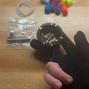 MAGICYOYO N11 Professional Unresponsive Yoyo N11 Alloy Aluminum YoYo Ball with Bag, Glove, 12 Yoyo Strings and Responsive Bearing Kit