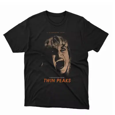 T-shirt Twin Peaks Homme - Impression Rétro Laura Palmer Fire Walk With Me