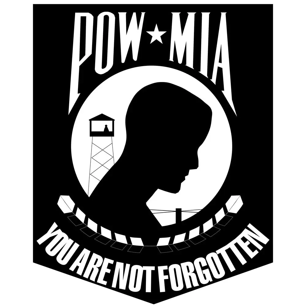 POW MIA 5" Sticker