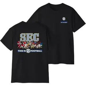 Retro Southeast Conference (SEC) T-shirt - Vintage college sports graphic tee, unisex streetwear, a gift for fans and alumni on game day, men's top, men's T-shirt