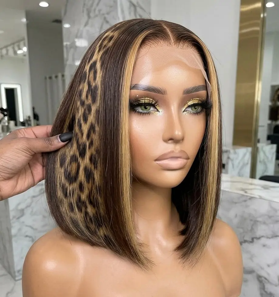 Leopard Print Bob