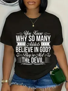 100% Cotton Inspirational Drug Addiction Recovery Sobriety Sober AA Gift T-Shirt
