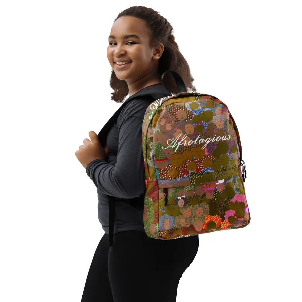 Afrotagious Villagers Backpack