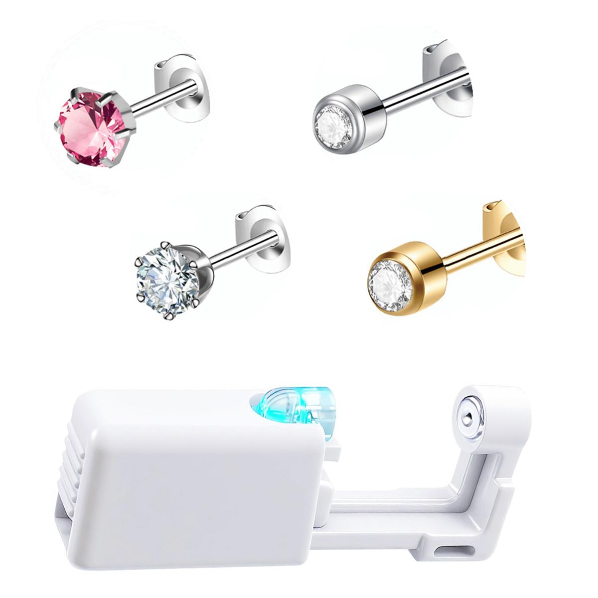 Sparkly Rhinestone Decor Earrings  Stainless Steel Material  Trendy Fashion Jewelry Perfect for Party & Daily Outfit Matching   Exquisite All-match Design Ideal as a Delicate Gift for Friends and Family