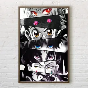 Hunter x Hunter Japan Anime Poster Silk Bedroom Wall Art Decoration