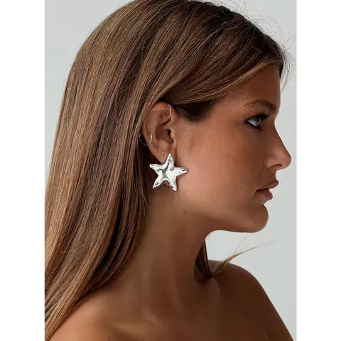 Pretty Lady Earrings Silver