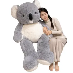 Large Cute Koala Plush Pillow, Forest Animal Stuffed Toy, Soft Stuffed Animals, Soft Huggable, Soft Sofa Cushion, Perfect Valentine's Day Gift for Girlfriend