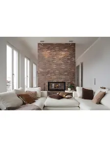 Impact Wall Brands SL-B-B Shiplap Planks - 3D Textured Brick - Brownstone