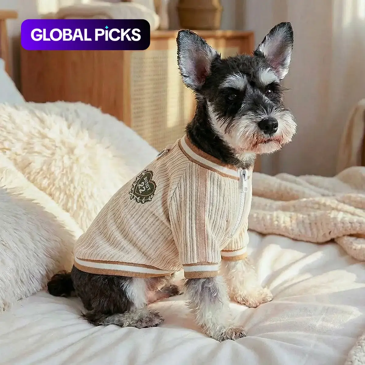 Buddy Sports Shirt for Pets, Two-Legged Sportswear for Dogs & Cats, Puppy Clothes, Suitable for Teddy, Bichon, Pomeranian & Shih Tzu, Cute Cozy Pet Clothing #GLOBAL PICKS