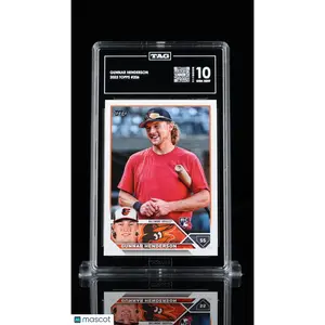 Gunnar Henderson Topps #206 Rookie RC ROY TAG 10