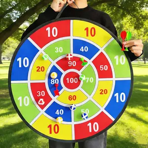 Dart and Dartboard Throwing Set, Includes 4 Sticky Darts and 8 Dartballs, Suitable for Indoor and Outdoor Party Games, Family Gathering Toys, an Ideal Birthday Gift and Holiday Gift