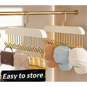 Wooden Clothes Hanger Multi-Functional Household Dormitory Solid Wood Hook Wavy Clothes Drying Rack Suitable For Underwear Vests And Hats Easy To Store
