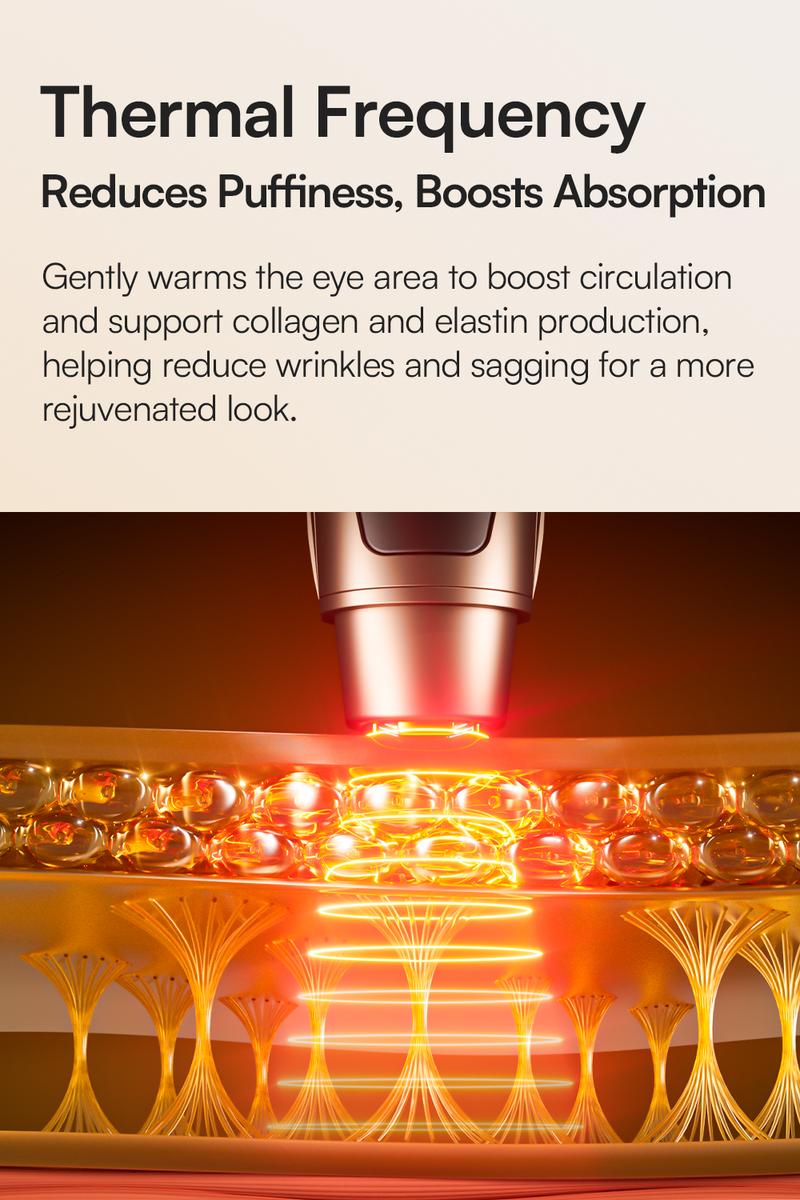 INIA LUMIN 4-in-1 Eye Skincare Wand – 3 Mins a Day for Fewer Lines in 14 Days & Less Puffiness in 21, FDA-Cleared, Spa-Level Results at a Fraction of the Price, Lift & Brighten Eyes in Just Weeks