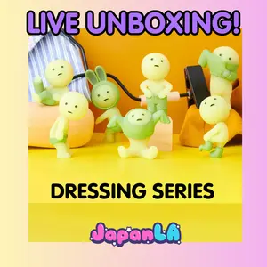 LIVE UNBOXING - Smiski Dressing Series Blind Box - (1 Sealed Blind Box, 1 Figure)