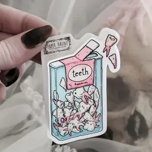 Teeth Candy Sticker -Teeth Candy Sticker