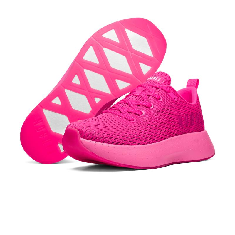 NOBULL Women's Journey Shoe in Neon Pink - Running Sneaker, Walking Footwear