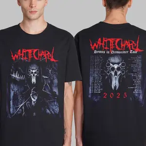 Whitechapel Hymns in Dissonance Tour 2025 Merch Unisex T-Shirt HI30104